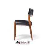 ejner larsen & aksel bender-madsen for willy beck mid century danish teak dining chairs - set of 6