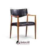 ejner larsen & aksel bender-madsen for willy beck mid century danish teak dining chairs - set of 6