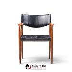 ejner larsen & aksel bender-madsen for willy beck mid century danish teak dining chairs - set of 6
