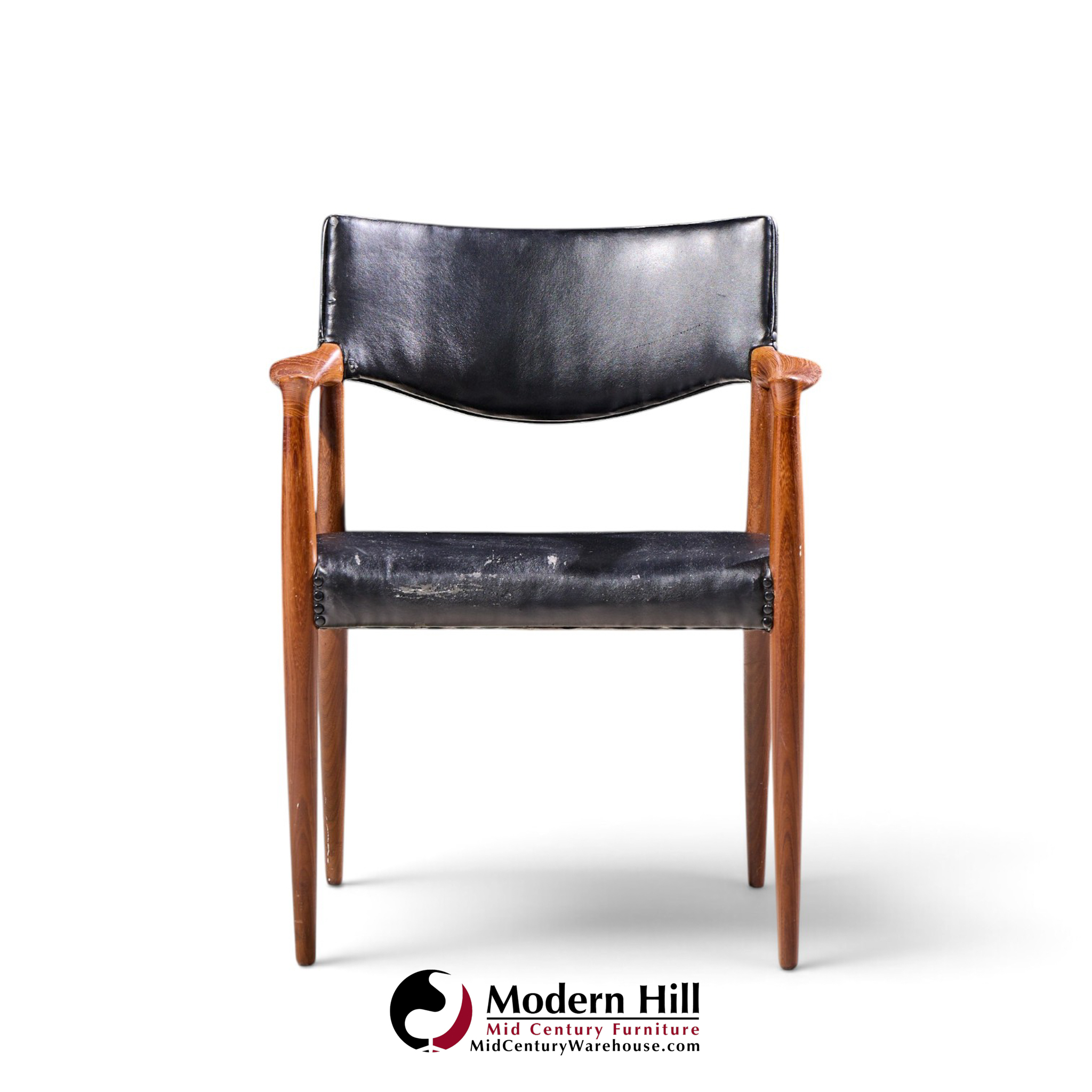 ejner larsen & aksel bender-madsen for willy beck mid century danish teak dining chairs - set of 6