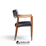 ejner larsen & aksel bender-madsen for willy beck mid century danish teak dining chairs - set of 6