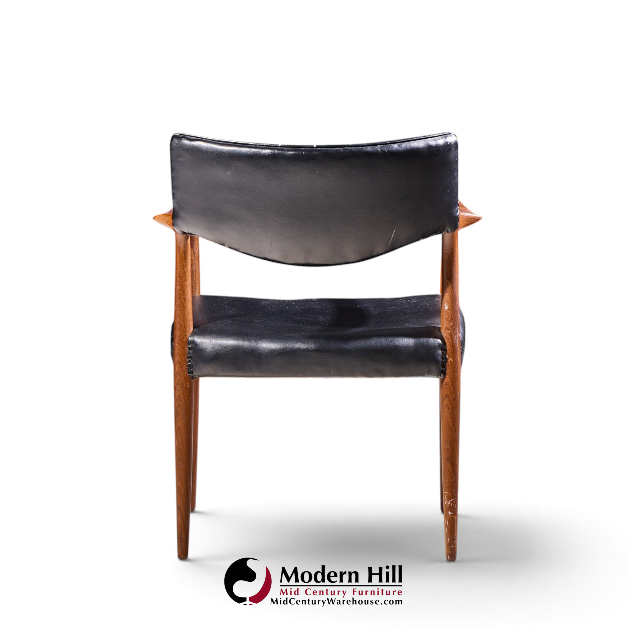 ejner larsen & aksel bender-madsen for willy beck mid century danish teak dining chairs - set of 6