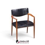ejner larsen & aksel bender-madsen for willy beck mid century danish teak dining chairs - set of 6