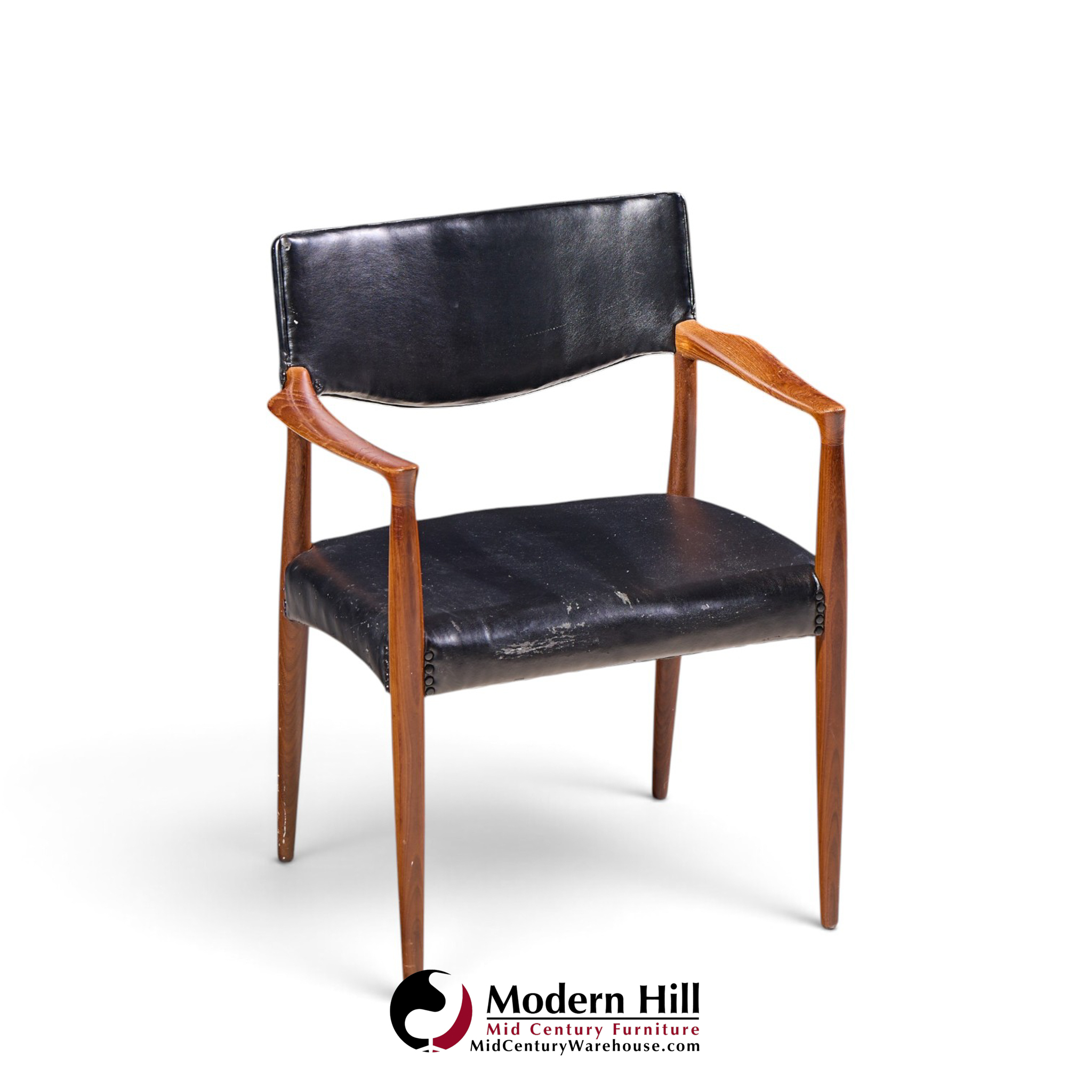ejner larsen & aksel bender-madsen for willy beck mid century danish teak dining chairs - set of 6