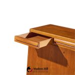 erling torvits mid century danish teak secretary desk