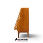 erling torvits mid century danish teak secretary desk