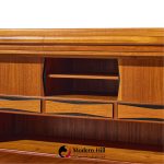 erling torvits mid century danish teak secretary desk
