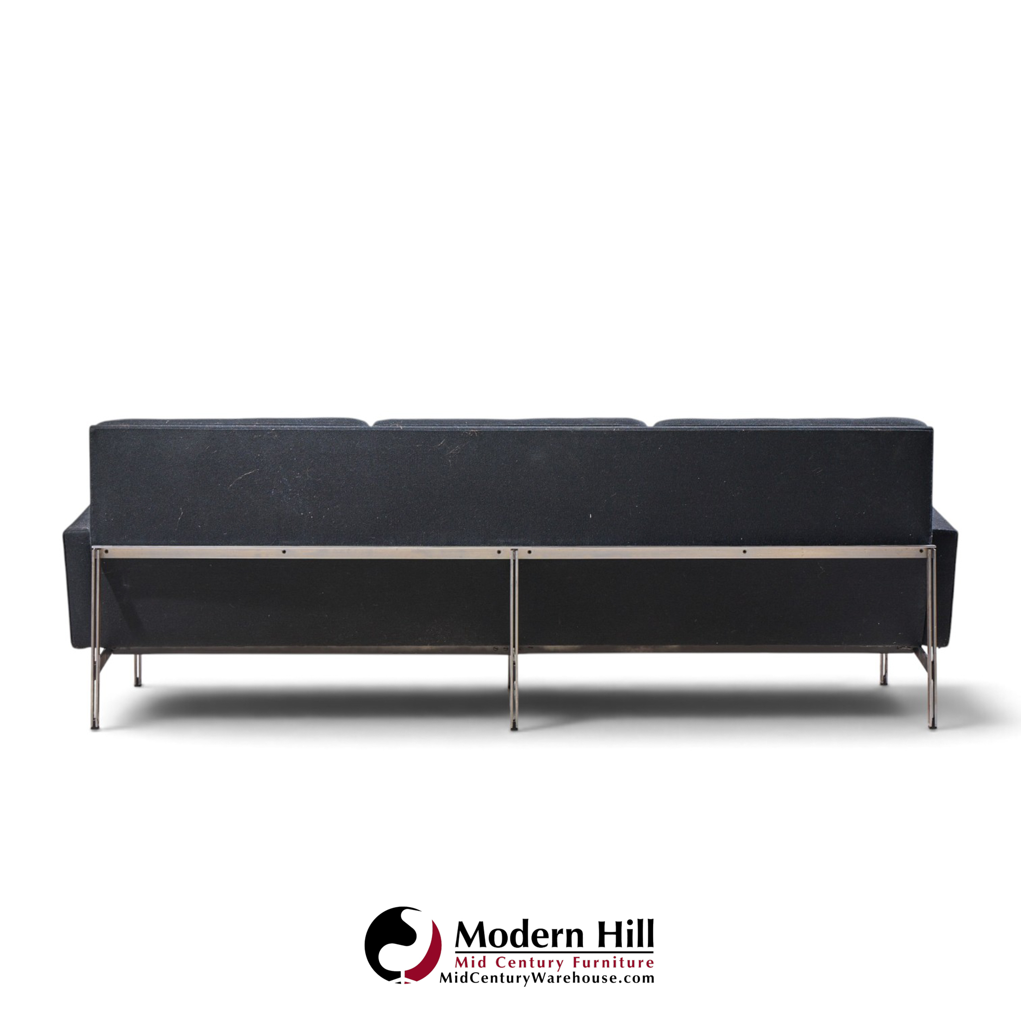 florence knoll for knoll mid century parallel bar sofa