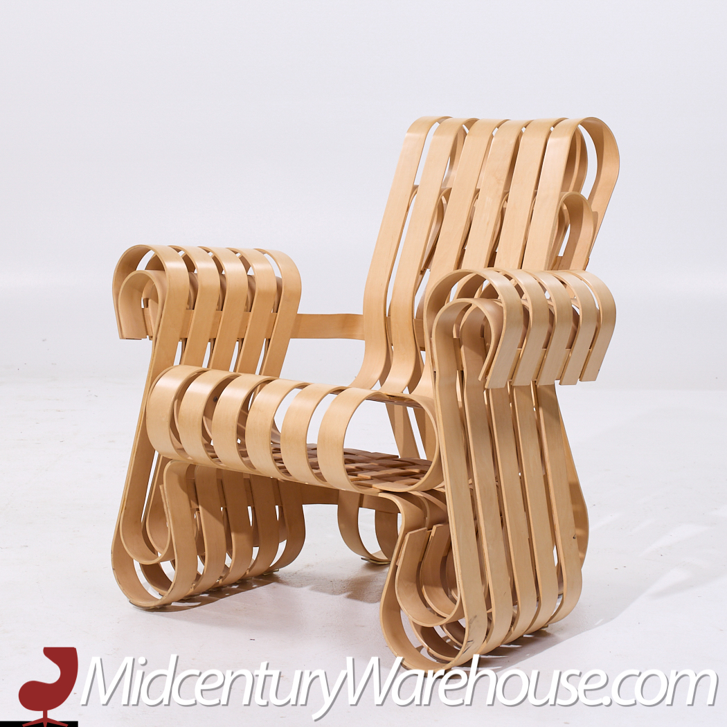 frank gehry for knoll mid century power play chair