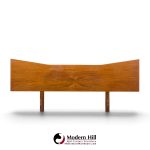george nakashima style unagusta mid century walnut king headboard