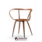 george nelson for herman miller model 5890 mid century pretzel dining chair