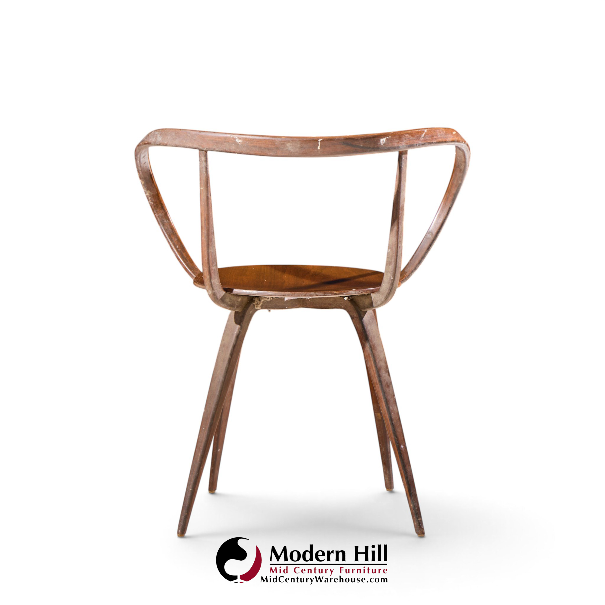 george nelson for herman miller model 5890 mid century pretzel dining chair