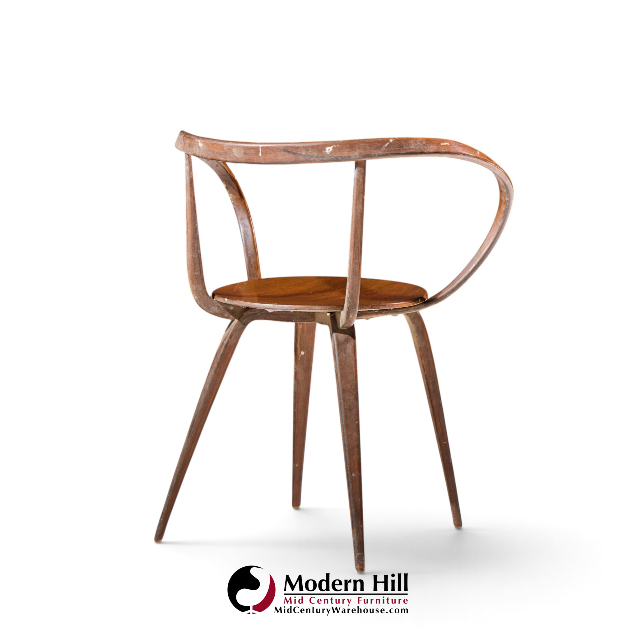 george nelson for herman miller model 5890 mid century pretzel dining chair