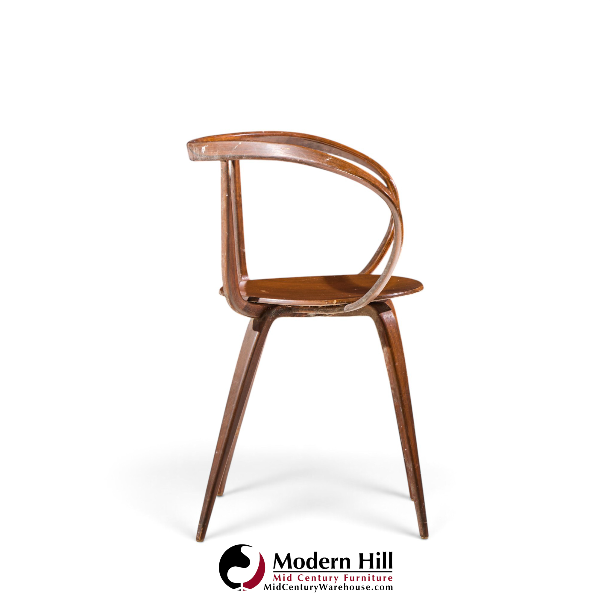 george nelson for herman miller model 5890 mid century pretzel dining chair