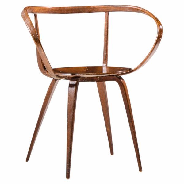 george nelson for herman miller model 5890 mid century pretzel dining chair