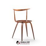 george nelson for herman miller model 5890 mid century pretzel dining chairs - set of 6