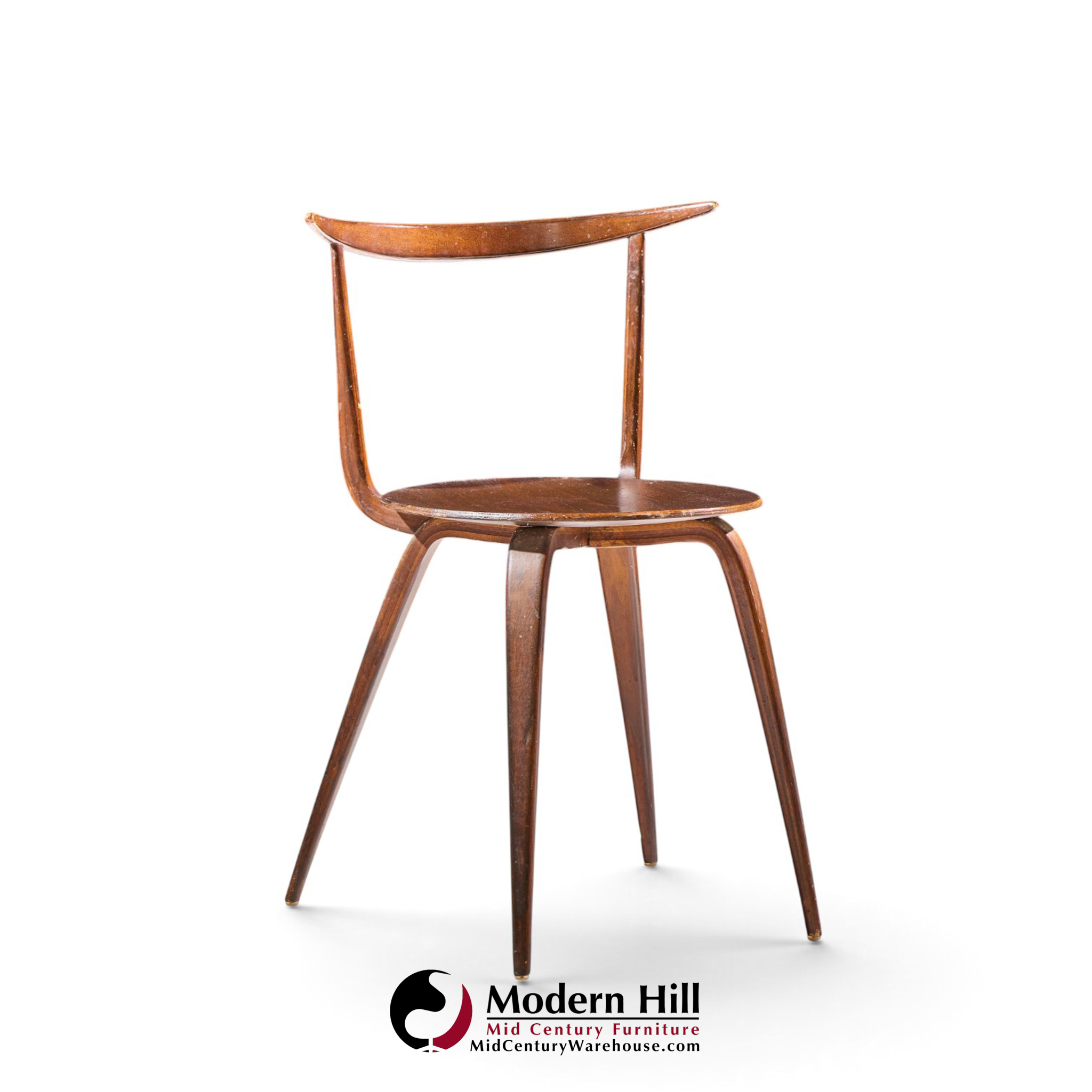 george nelson for herman miller model 5890 mid century pretzel dining chairs - set of 6