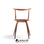 george nelson for herman miller model 5890 mid century pretzel dining chairs - set of 6
