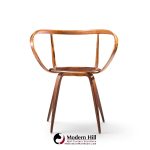 george nelson for herman miller model 5890 mid century pretzel dining chairs - set of 6