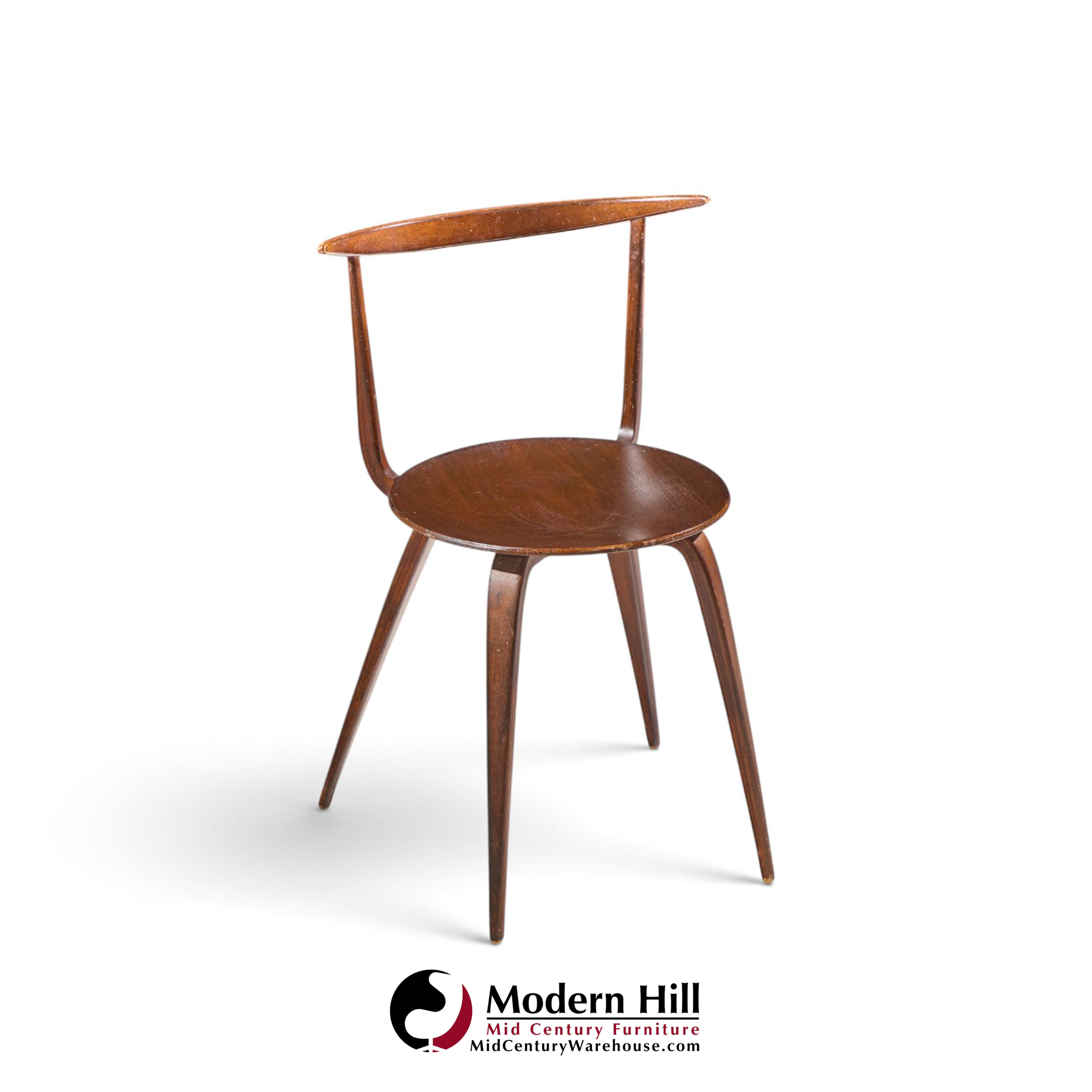 george nelson for herman miller model 5890 mid century pretzel dining chairs - set of 6