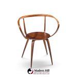 george nelson for herman miller model 5890 mid century pretzel dining chairs - set of 6