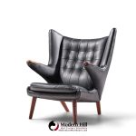 hans wegner for ap stolen ap19 mid century papa bear chair