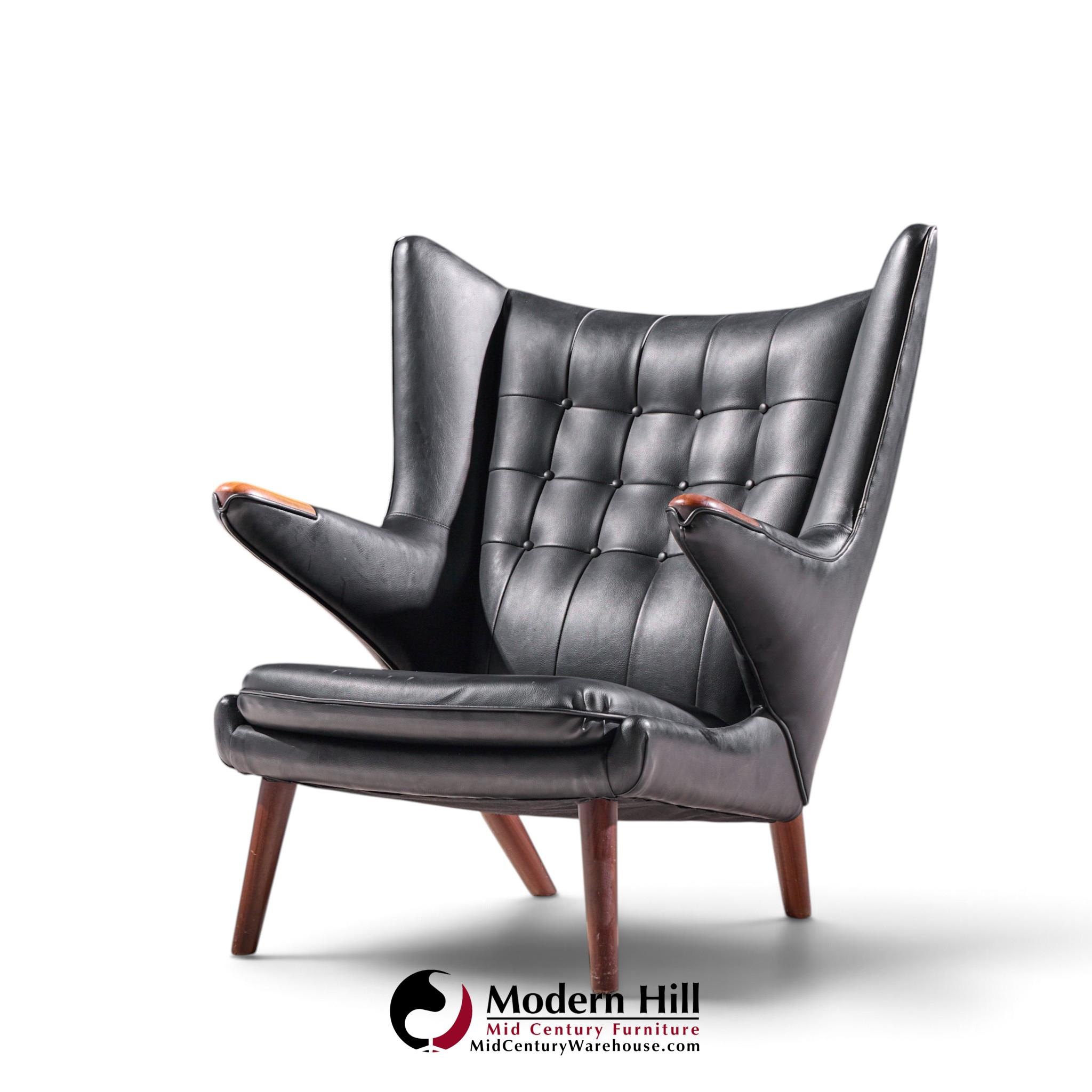 hans wegner for ap stolen ap19 mid century papa bear chair