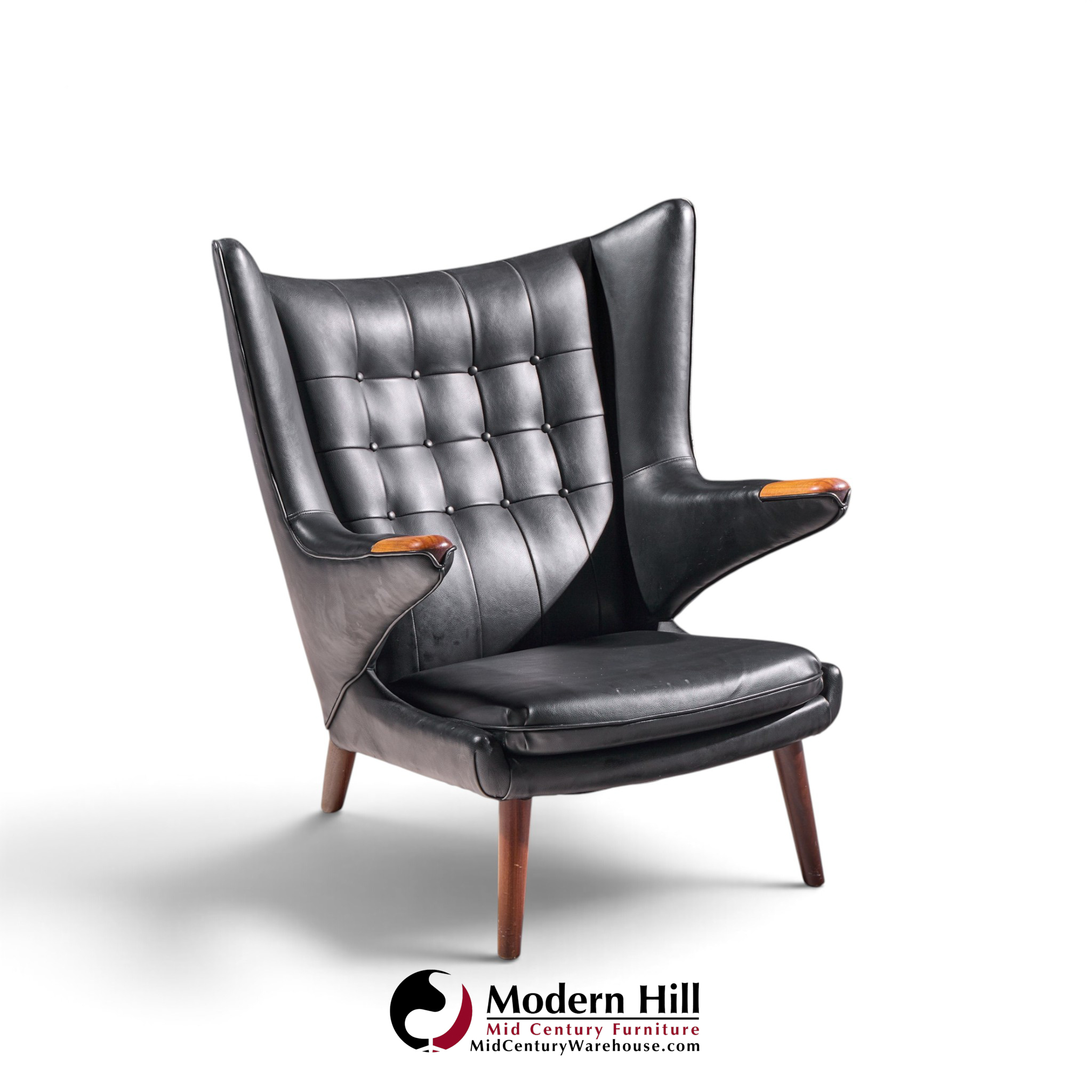 hans wegner for ap stolen ap19 mid century papa bear chair