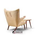hans wegner for ap stolen ap19 mid century papa bear chair and ottoman
