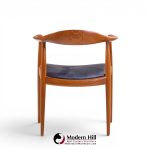hans wegner for johannes hansen mid century danish teak the chair - set of 8