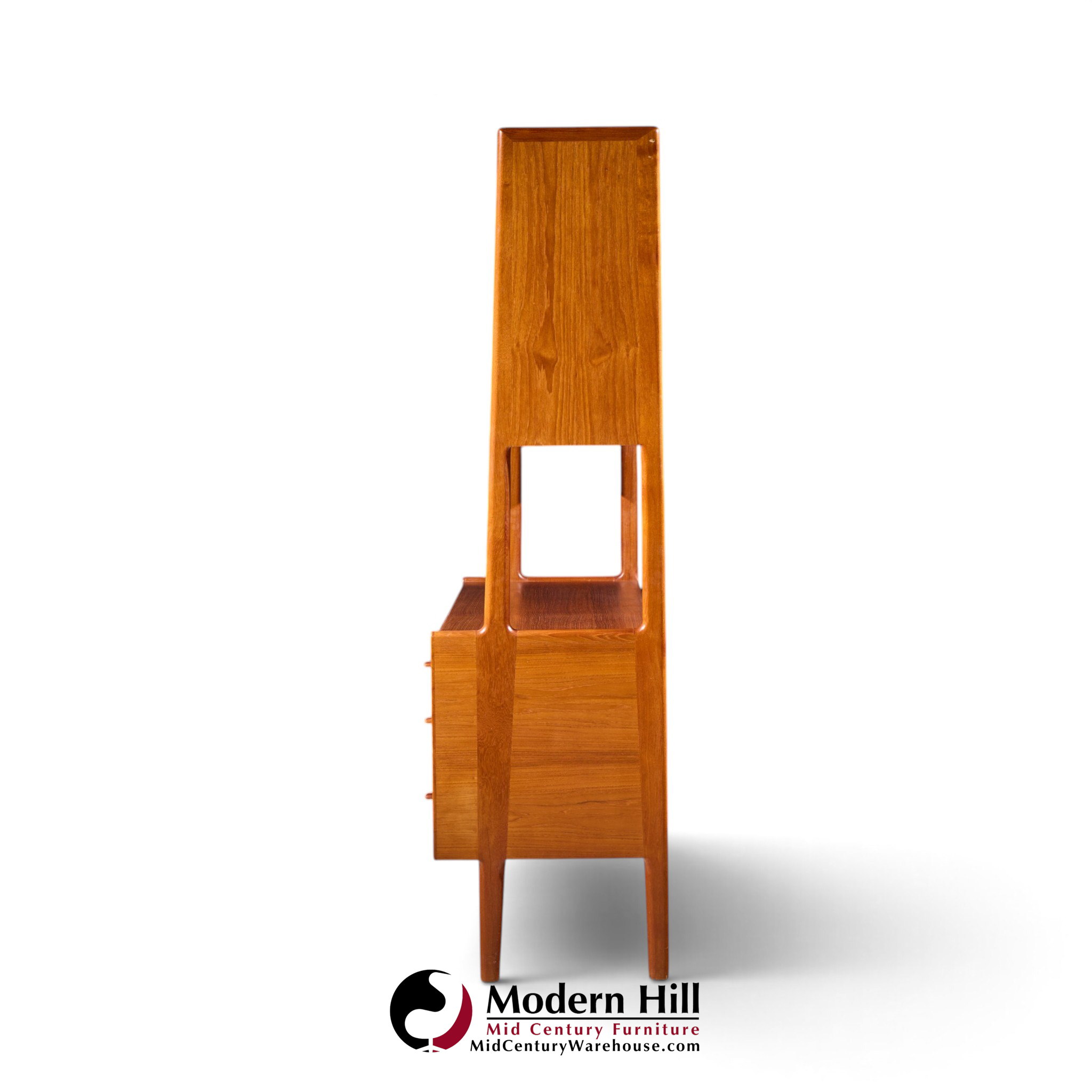 hans wegner for ry møbler mid century danish teak credenza and hutch