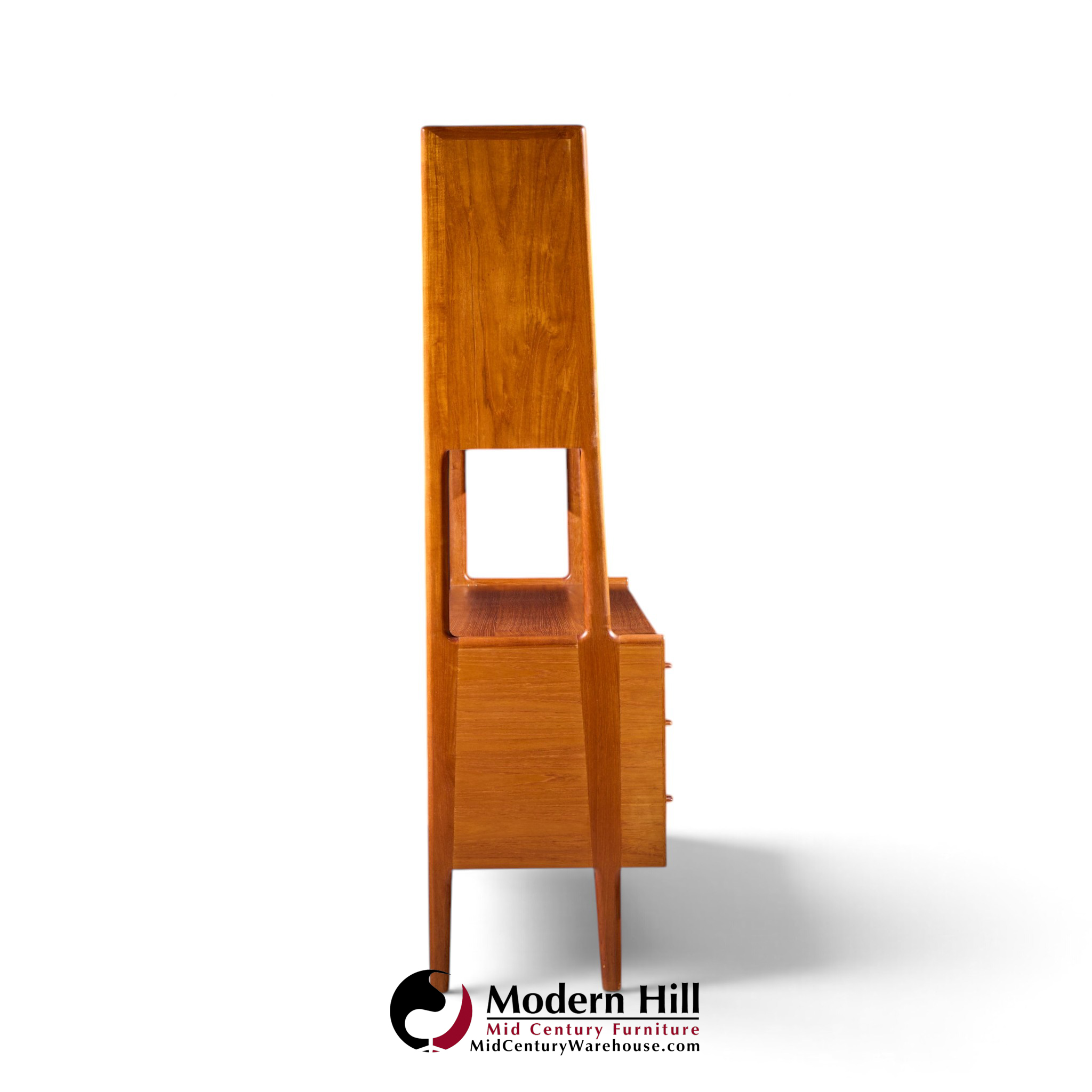 hans wegner for ry møbler mid century danish teak credenza and hutch