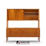 hans wegner for ry møbler mid century danish teak credenza and hutch