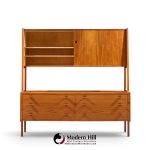 hans wegner for ry møbler mid century danish teak credenza and hutch