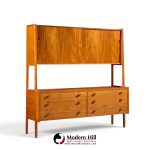 hans wegner for ry møbler mid century danish teak credenza and hutch