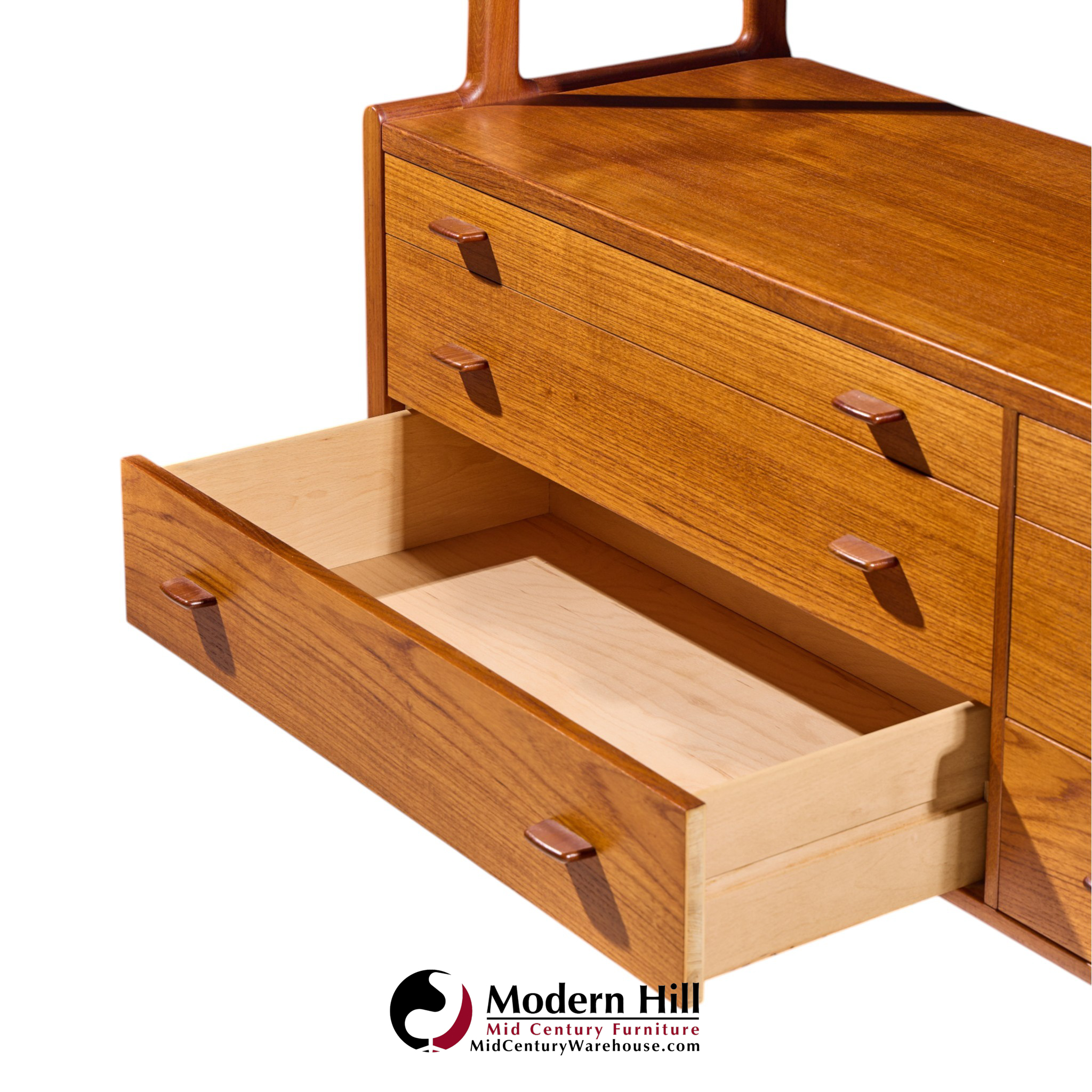 hans wegner for ry møbler mid century danish teak credenza and hutch