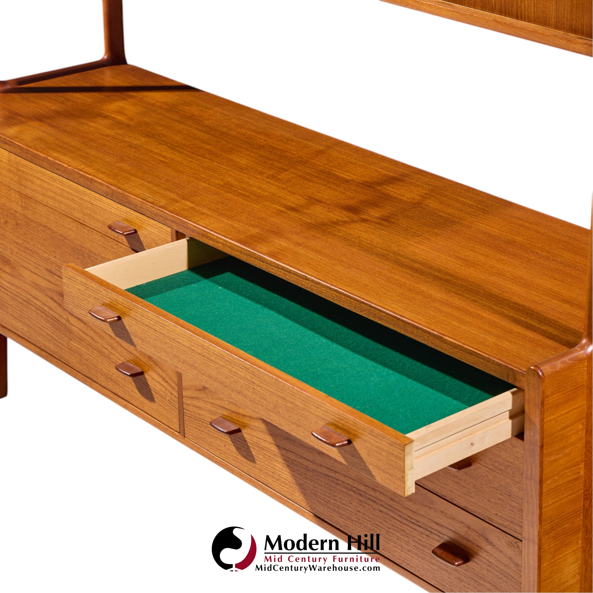 hans wegner for ry møbler mid century danish teak credenza and hutch