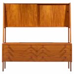 hans wegner for ry møbler mid century danish teak credenza and hutch