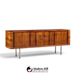 hans wegner for ry møbler ry-25 president mid century rosewood credenza with hutch