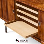 hans wegner for ry møbler ry-25 president mid century rosewood credenza with hutch