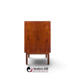 jack cartwright for founders mid century walnut and cane credenza