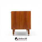 jens risom mid century walnut credenza