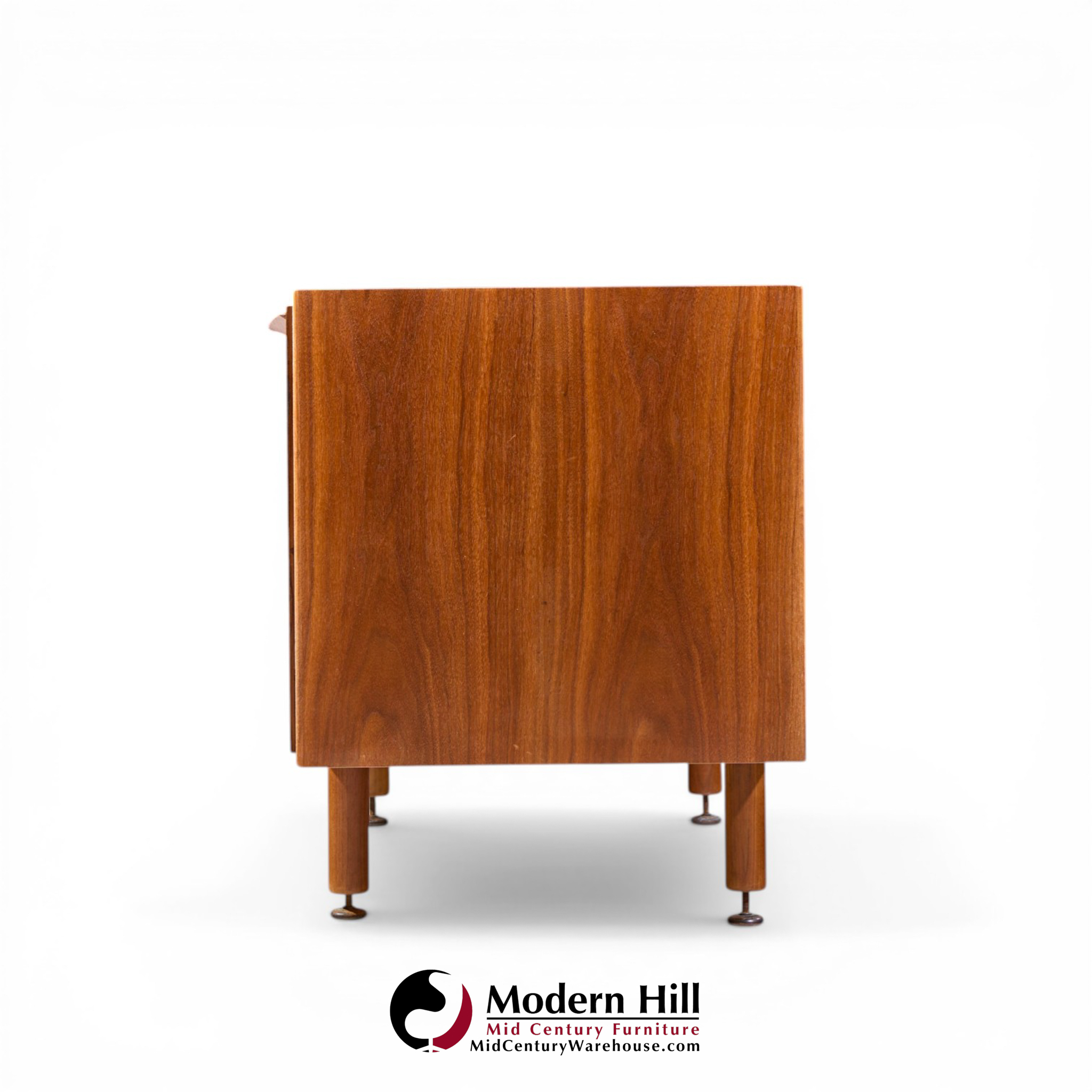 jens risom mid century walnut credenza
