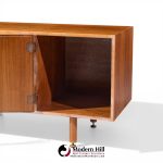jens risom mid century walnut credenza