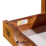 jens risom mid century walnut executive desk
