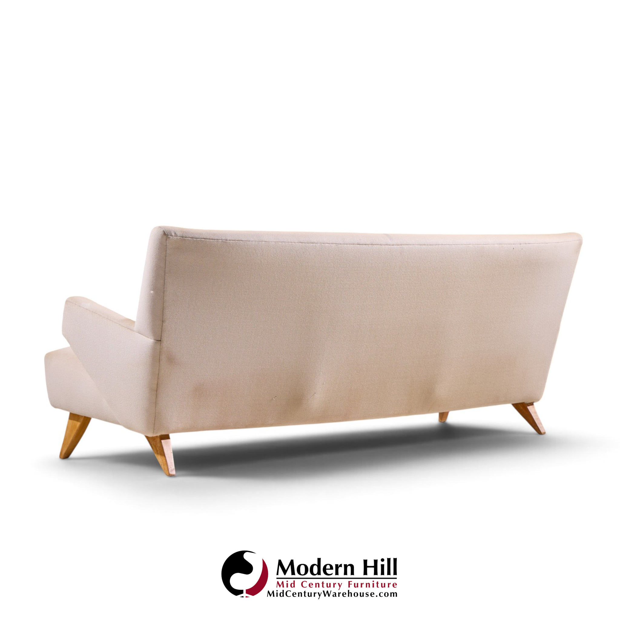 jens risom for knoll model 37 mid century sofa