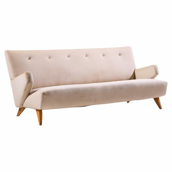 jens risom for knoll model 37 mid century sofa