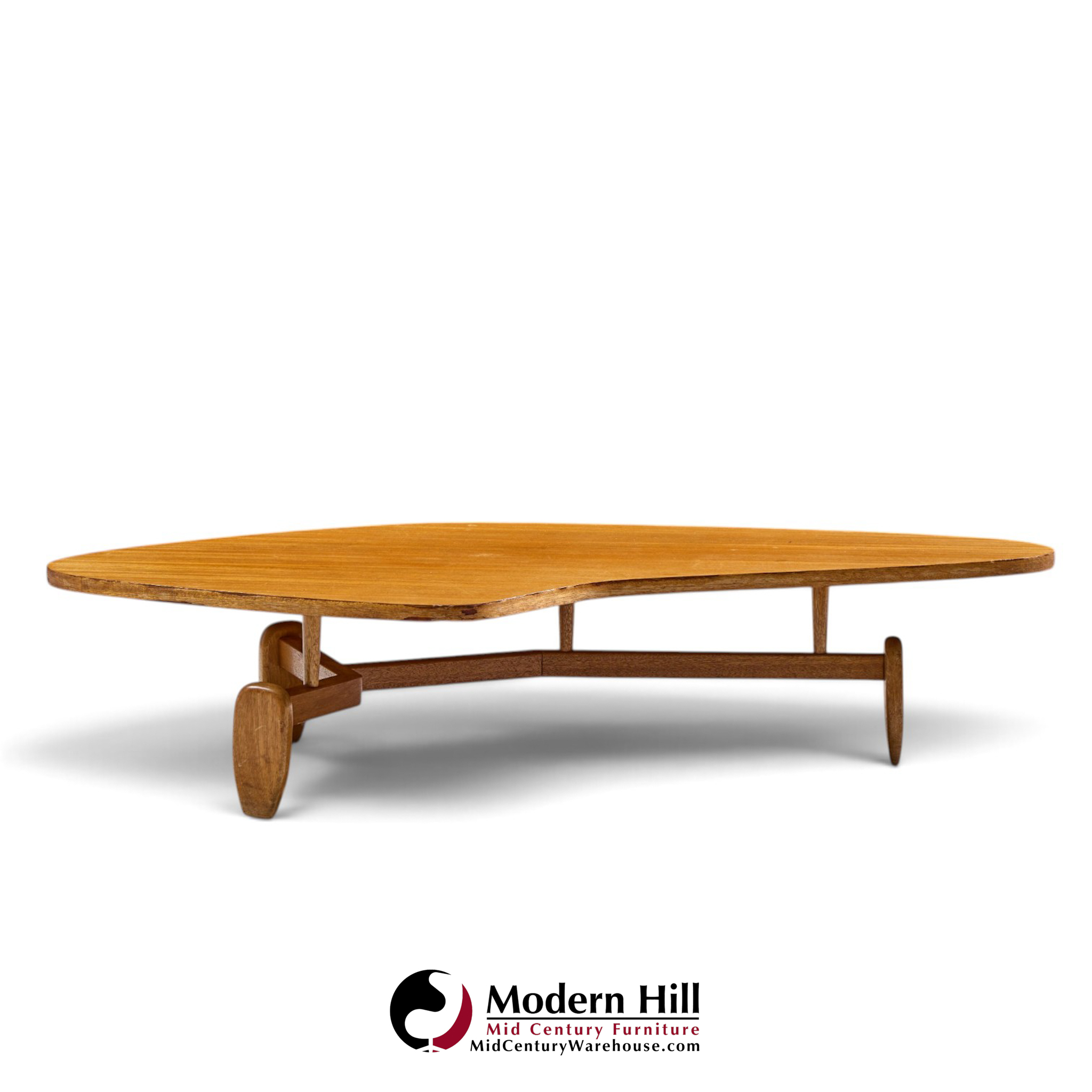 john keal for brown saltman model 92 mid century outrigger coffee table