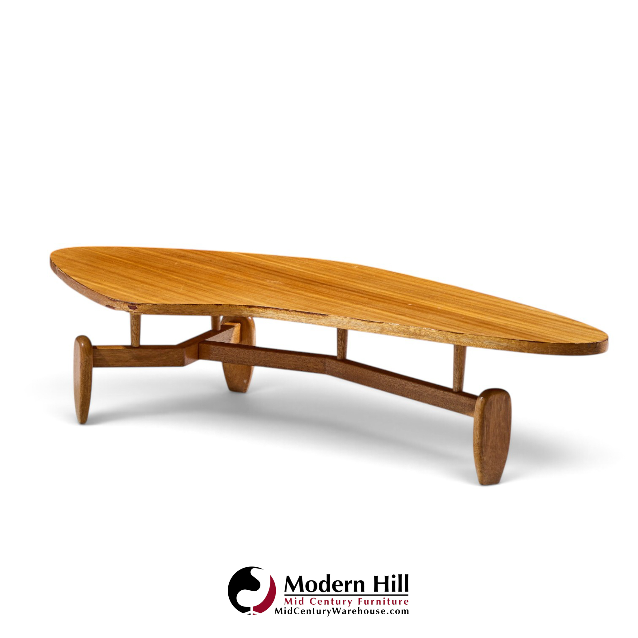 john keal for brown saltman model 92 mid century outrigger coffee table