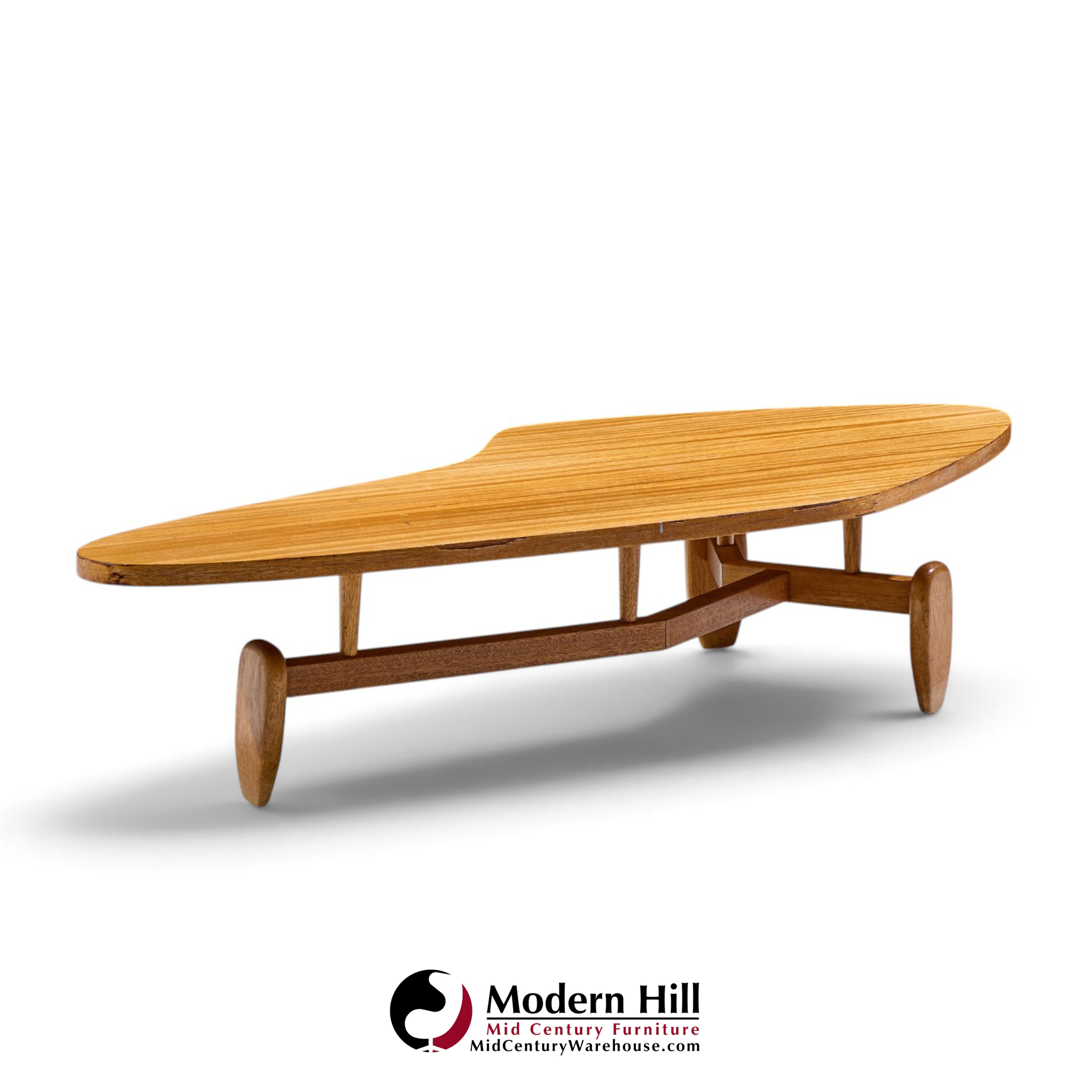 john keal for brown saltman model 92 mid century outrigger coffee table